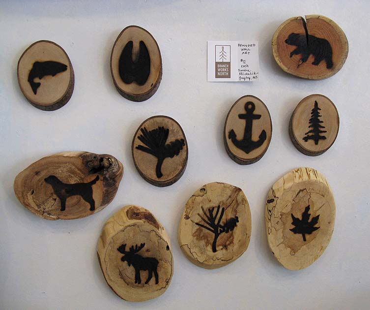 Branded Wood Ovals